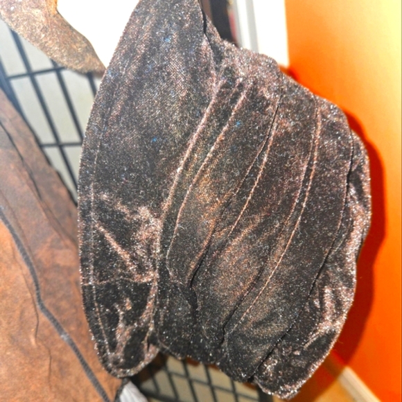 Women's Luxury suede winter hooded coat - Picture 12 of 15